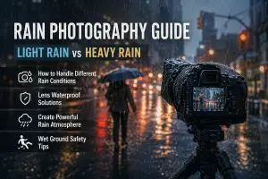 Rain Photography Guide: How to Handle Light Rain vs Heavy Rain Shooting